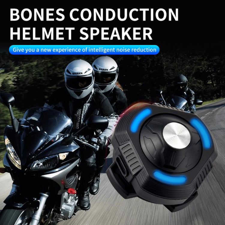 Mucro H2R Helmet Mounted Bone Conduction Bluetooth Speaker(Tarnish) - Mini Speaker by Mucro | Online Shopping South Africa | PMC Jewellery