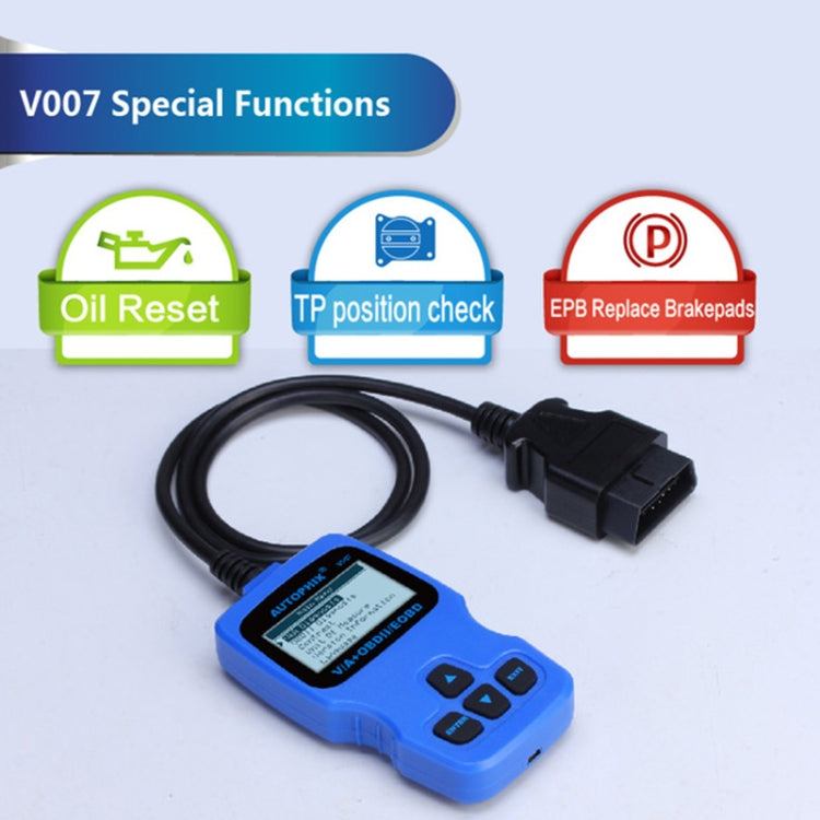 For Audi / Volkswagen / Skoda Autophix V007 Car OBD II Scanner Fault Analyzer - Code Readers & Scan Tools by PMC Jewellery | Online Shopping South Africa | PMC Jewellery