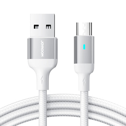 JOYROOM S-UM018A10 Extraordinary Series 2.4A USB-A to Micro USB Fast Charging Data Cable, Cable Length:2m(White) - Micro USB Cable by JOYROOM | Online Shopping South Africa | PMC Jewellery