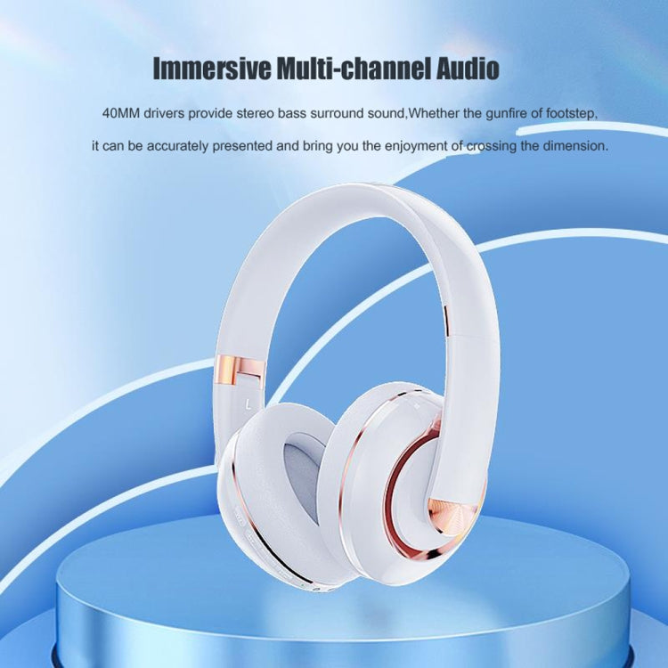 KE22 Folded Noise Reduction Wireless Bluetooth Headphones(Orange) - Headset & Headphone by PMC Jewellery | Online Shopping South Africa | PMC Jewellery