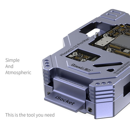 Qianli iSocket Motherboard Layered Test Fixture For iPhone 11 Series - Repair Fixture by QIANLI | Online Shopping South Africa | PMC Jewellery | Buy Now Pay Later Mobicred