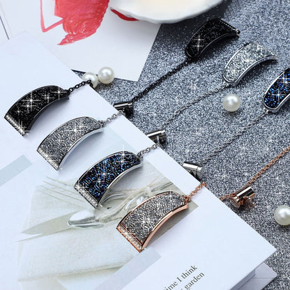 For Garmin Venu / Venu 2 Plus / Venu Sq / Sq2 20mm Diamond Chain Mental Watch Band(Rose Gold) - Smart Wear by PMC Jewellery | Online Shopping South Africa | PMC Jewellery