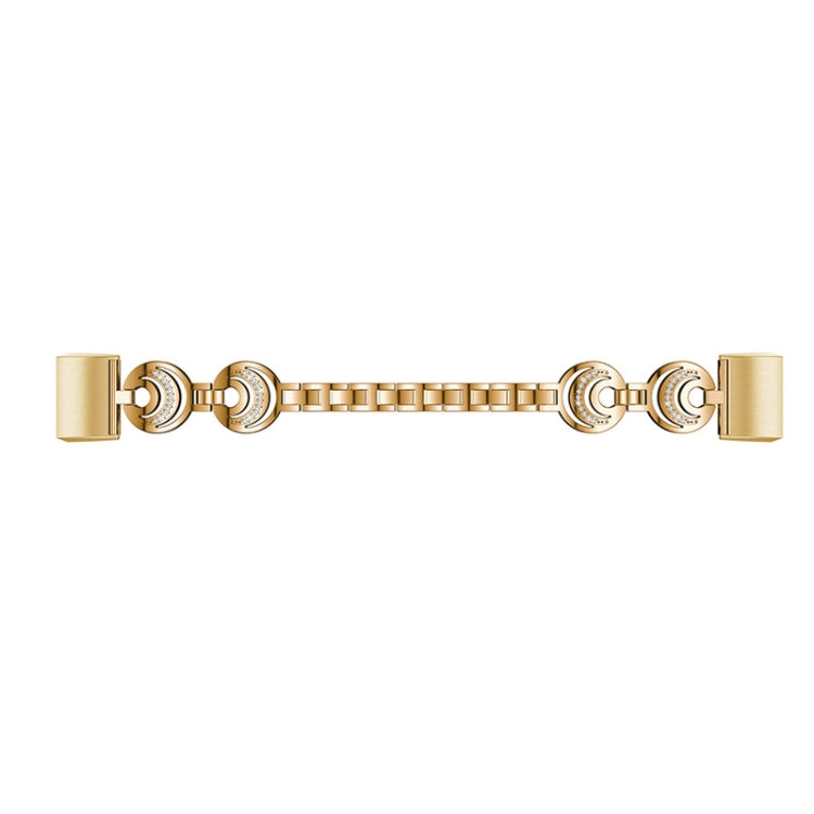 For Fitbit Charge 2 Sun Moon Star Diamond Metal Watch Band(Gold) -  by PMC TechLife | Online Shopping South Africa | PMC TechLife