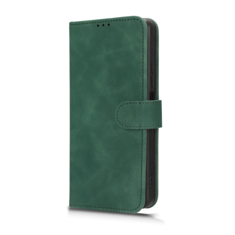 For TECNO Spark 10 Pro Skin Feel Magnetic Flip Leather Phone Case(Green) - Tecno Cases by PMC Jewellery | Online Shopping South Africa | PMC Jewellery