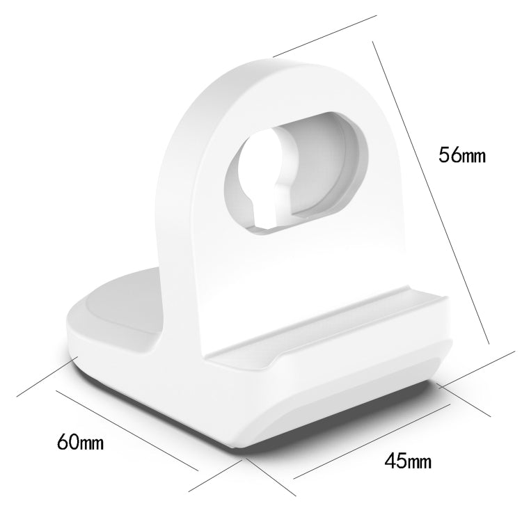 For Amazfit GTR Mini Smart Watch Silicone Charging Bracket(White) -  by PMC TechLife | Online Shopping South Africa | PMC TechLife