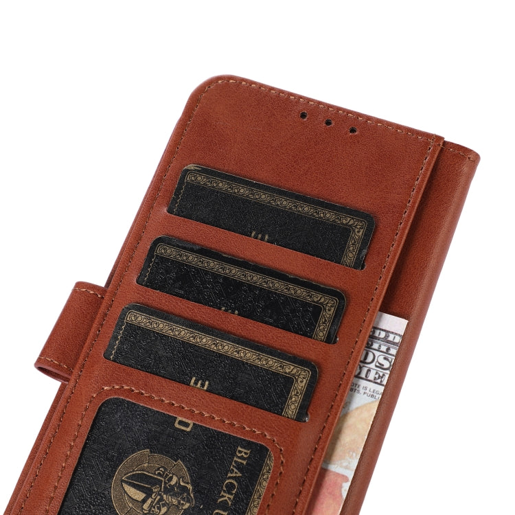 For Nokia C32 Cow Texture Leather Phone Case(Brown) - free shipping - PMC TechLife - Order now!