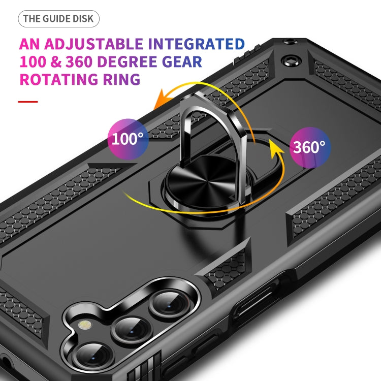 For Samsung Galaxy A24 4G Shockproof TPU + PC Phone Case(Black) - free shipping - PMC TechLife - Order now!