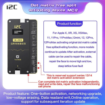 For iPhone 12 / 12 Pro i2C MC12 SK-BOX Dot-matrix Flex Cable V2.0 - Test Tools by PMC Jewellery | Online Shopping South Africa | PMC Jewellery