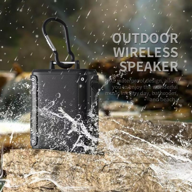 New Rixing NR109 TF FM Portable Bluetooth Stereo Surround(Black) - Desktop Speaker by NewRixing | Online Shopping South Africa | PMC TechLife | Buy Now Pay Later Mobicred