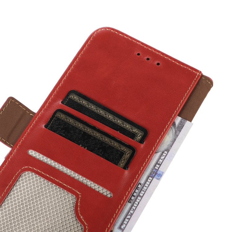 For Asus ROG Phone 7 Crazy Horse Top Layer Cowhide Leather Phone Case(Red) - ASUS Cases by PMC Jewellery | Online Shopping South Africa | PMC Jewellery