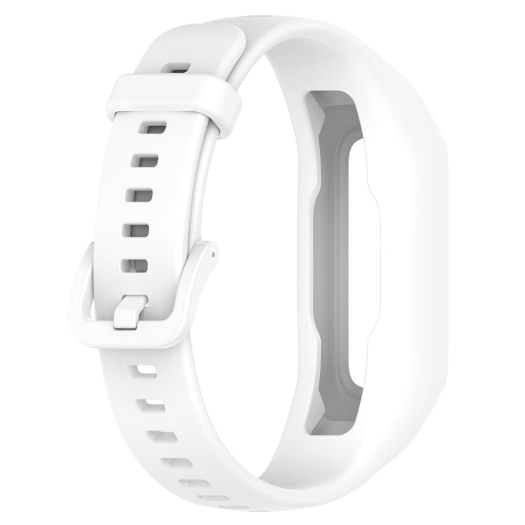 For Keep Band B2 Solid Color Integrated Silicone Watch Band(White) - Smart Wear by PMC Jewellery | Online Shopping South Africa | PMC Jewellery