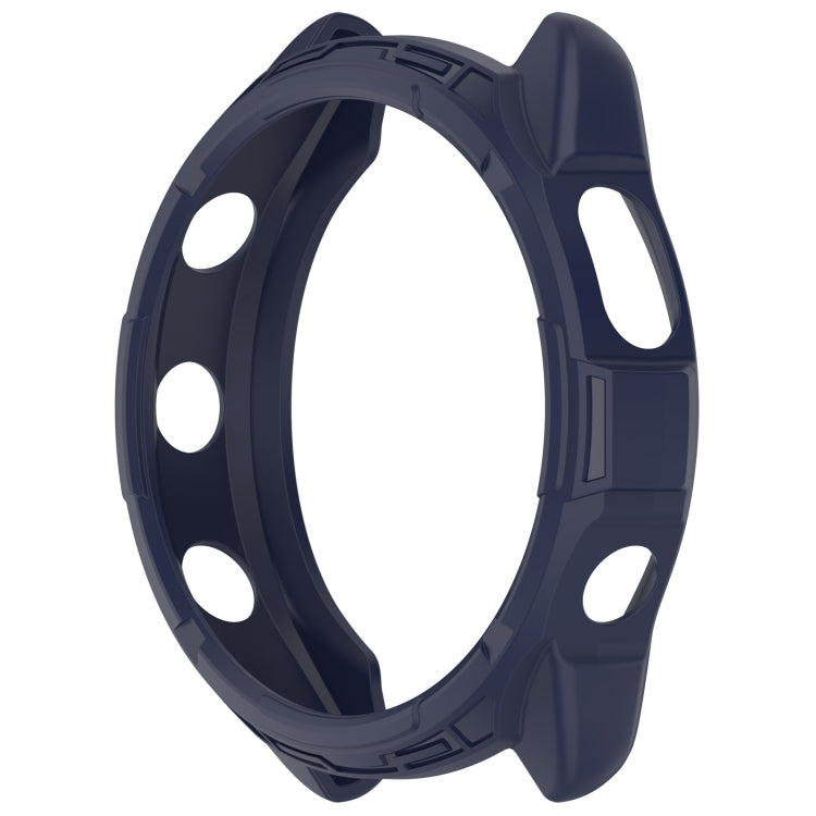 For Garmin Forerunner 965 Armor Hollow Watch Protective Case(Midnight Blue) - Watch Cases by PMC Jewellery | Online Shopping South Africa | PMC Jewellery