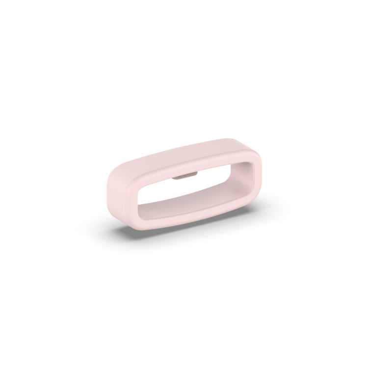 22mm 10pcs Universal Watch Band Fixed Silicone Ring Safety Buckle(Light Pink) -  by PMC Jewellery | Online Shopping South Africa | PMC Jewellery