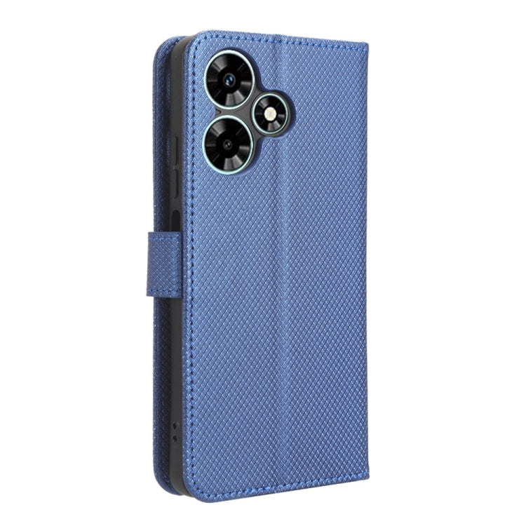 For Infinix Hot 30i / 30i NFC Diamond Texture Leather Phone Case(Blue) - Infinix Cases by PMC Jewellery | Online Shopping South Africa | PMC Jewellery