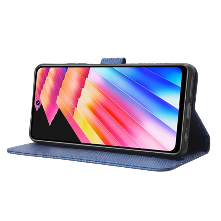 For Infinix Hot 30i / 30i NFC Diamond Texture Leather Phone Case(Blue) - free shipping - PMC TechLife - Order now!