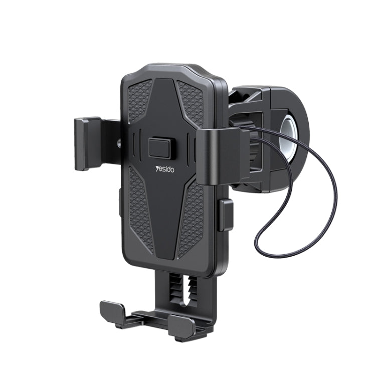 Yesido C94 Bicycle / Motorcycle Elastic Clip Phone Navigation Bracket(Black) - Holder by Yesido | Online Shopping South Africa | PMC TechLife