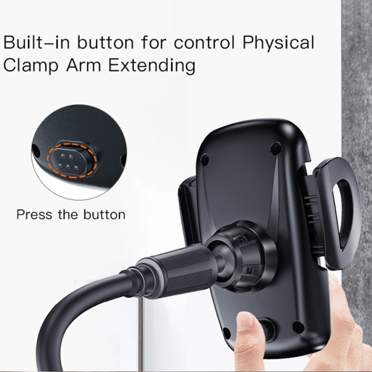 Yesido C112 Universal Car Water Cup Holder Telescopic Hose Phone Holder(Black) - free shipping - PMC TechLife - Order now!