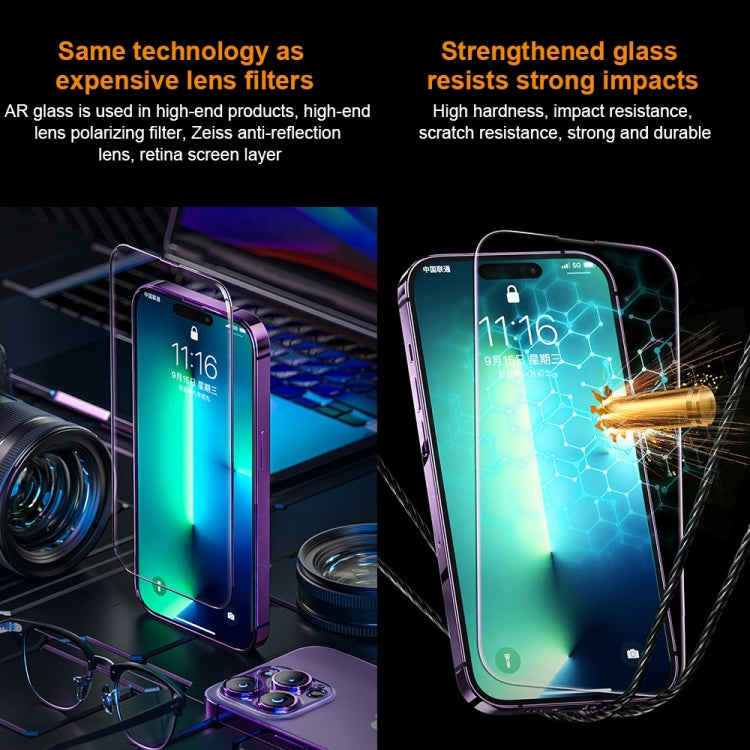 For iPhone 12 Pro Max WK WTP-069 King Kong Vacha 9D Curved AR HD Tempered Glass Film(Black) - iPhone 12 Pro Max Tempered Glass by WK | Online Shopping South Africa | PMC Jewellery | Buy Now Pay Later Mobicred