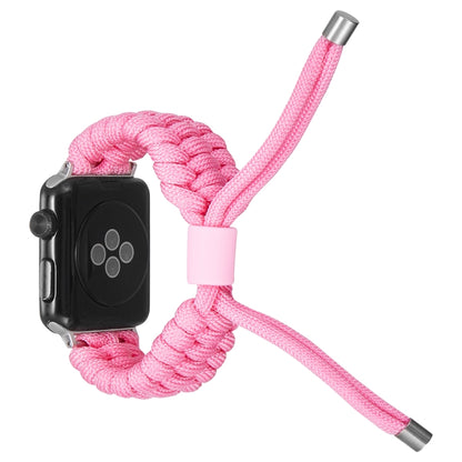 Stretch Plain Silicone Bean Watch Band For Apple Watch Ultra 49mm(Light Pink) -  by PMC Jewellery | Online Shopping South Africa | PMC Jewellery