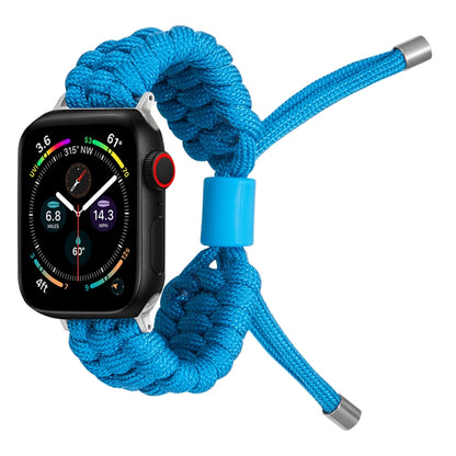 Stretch Plain Silicone Bean Watch Band For Apple Watch Ultra 49mm(Sky Blue) -  by PMC Jewellery | Online Shopping South Africa | PMC Jewellery