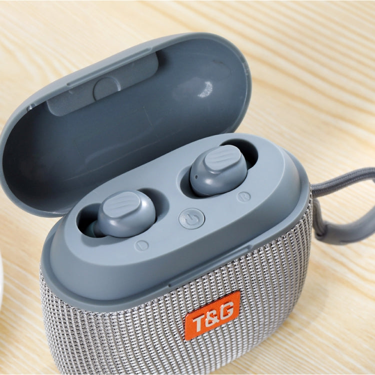 T&G TG809 2 in 1 Portable Outdoor Wireless Speaker & Mini TWS Bluetooth Earbuds(Black) - Mini Speaker by T&G | Online Shopping South Africa | PMC Jewellery