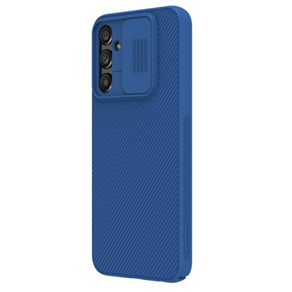 For Samsung Galaxy A24 4G NILLKIN Black Mirror Series Camshield PC Phone Case(Blue) - Galaxy Phone Cases by NILLKIN | Online Shopping South Africa | PMC Jewellery