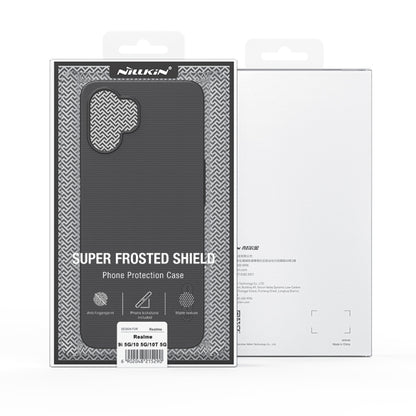 For Realme 9i 5G / 10 5G / 10T 5G NILLKIN Frosted PC Phone Case(White) - Realme Cases by NILLKIN | Online Shopping South Africa | PMC Jewellery