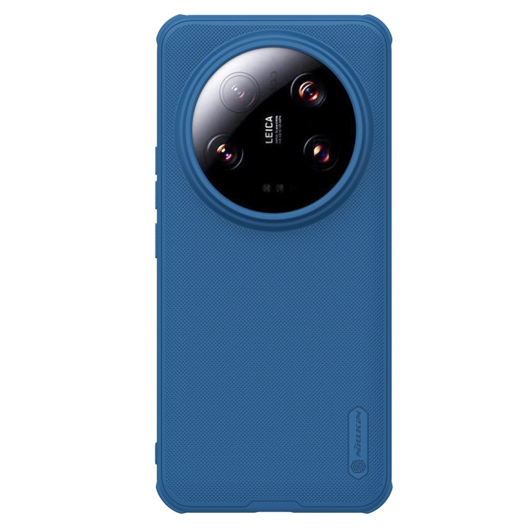 For Xiaomi 14 Ultra NILLKIN Frosted Shield Pro PC + TPU Phone Case(Blue) - 14 Ultra Cases by NILLKIN | Online Shopping South Africa | PMC Jewellery