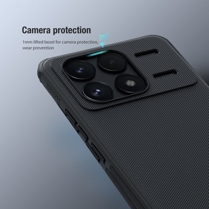 For Xiaomi Redmi K70 / K70 Pro NILLKIN Frosted Shield Pro PC + TPU Phone Case(Black) - K70 Pro Cases by NILLKIN | Online Shopping South Africa | PMC Jewellery