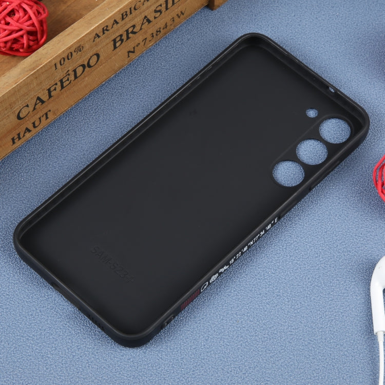 For Samsung Galaxy S20+ Astronaut Pattern Silicone Straight Edge Phone Case(Flying Astronaut-Black) - free shipping - PMC TechLife - Order now!