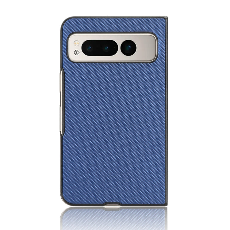 For Google Pixel Fold PU Leather PC Phone Case(Blue) - free shipping - PMC TechLife - Order now!