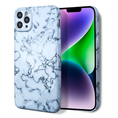 For iPhone 11 Pro Max Marble Pattern Phone Case(Green White) - iPhone 11 Pro Max Cases by PMC Jewellery | Online Shopping South Africa | PMC Jewellery