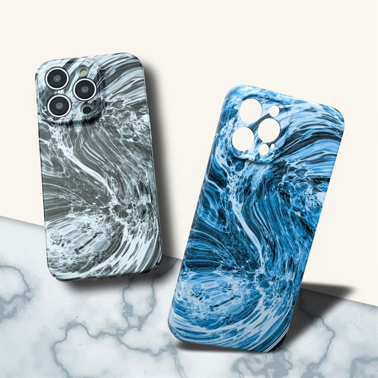 For iPhone SE 2022 / SE 2020 / 8 / 7 Marble Pattern Phone Case(Purple White) - iPhone SE 2022 / 2020 / 8 / 7 Cases by PMC Jewellery | Online Shopping South Africa | PMC Jewellery