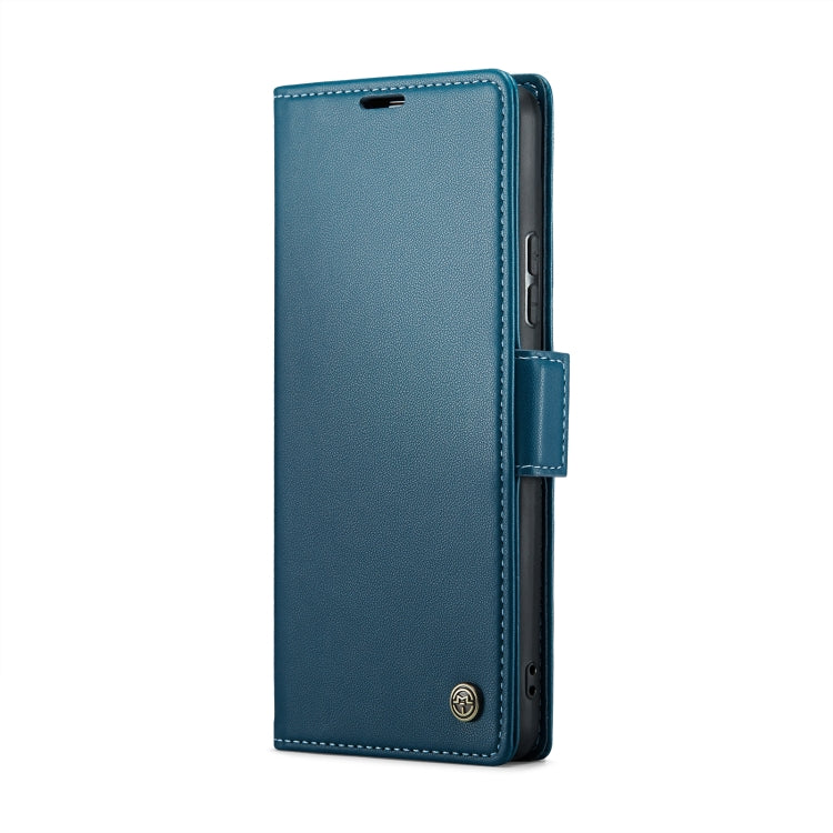 CaseMe 023 Butterfly Buckle Litchi Texture RFID Anti-theft Leather Phone Case For Xiaomi Redmi Note 11 Pro 5G Global/Redmi Note 11 Pro Global(Blue) - free shipping - PMC TechLife - Order now!