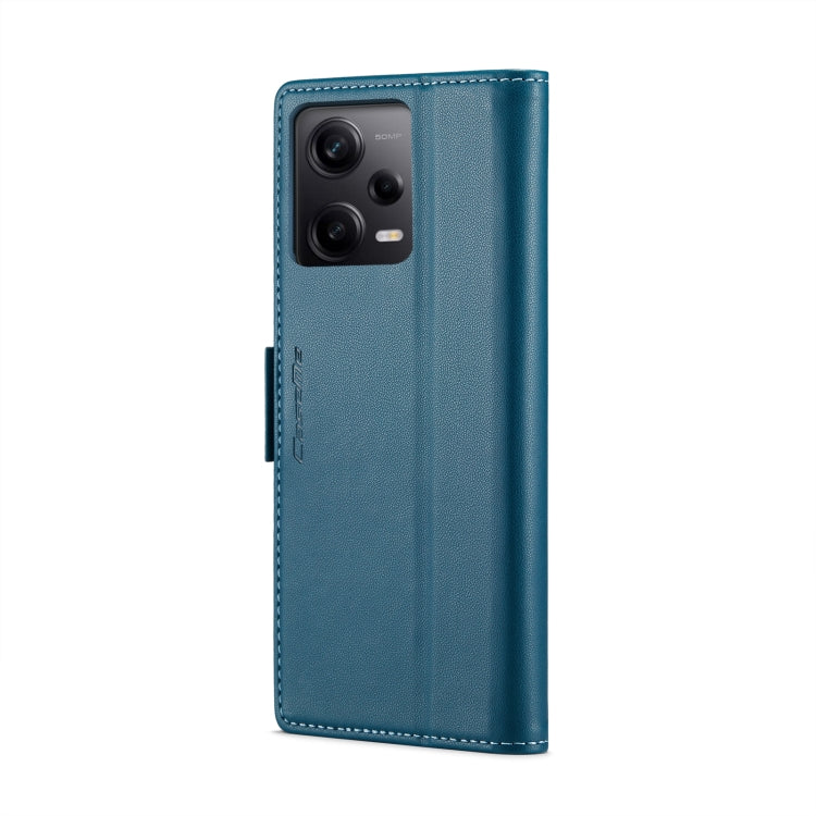 CaseMe 023 Butterfly Buckle Litchi Texture RFID Anti-theft Leather Phone Case For Xiaomi Poco X5 Pro 5G/Redmi Note 12 Pro 5G Global(Blue) - free shipping - PMC TechLife - Order now!