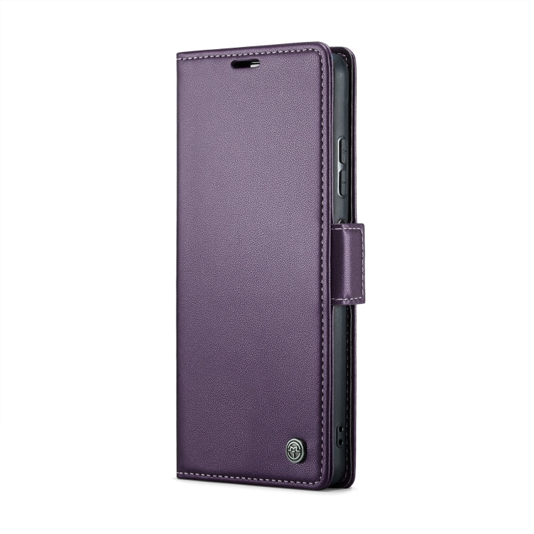 For Xiaomi Redmi Note 12 Pro+ 5G Global CaseMe 023 Butterfly Buckle Litchi Texture RFID Anti-theft Leather Phone Case(Pearly Purple) - Note 12 Pro+ Cases by CaseMe | Online Shopping South Africa | PMC Jewellery