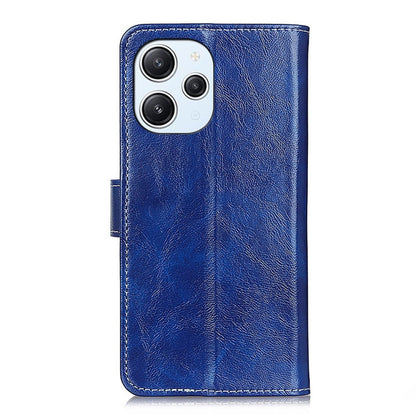 For Xiaomi Redmi 12 4G Retro Crazy Horse Texture Horizontal Flip Leather Phone Case(Blue) - Xiaomi Cases by PMC Jewellery | Online Shopping South Africa | PMC Jewellery