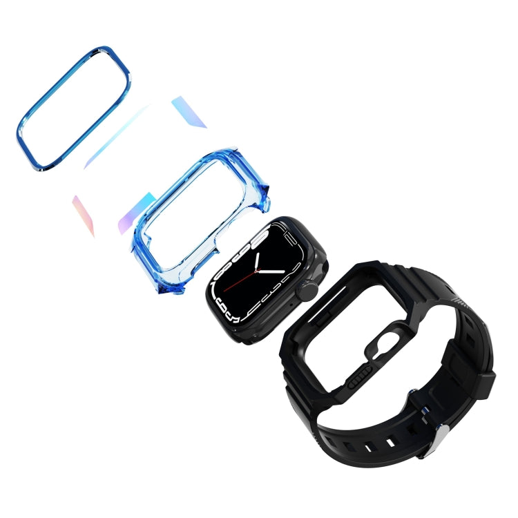 Armor Case Integrated TPU Watch Band For Apple Watch 2 42mm(Gold) - Watch Bands by PMC TechLife | Online Shopping South Africa | PMC TechLife