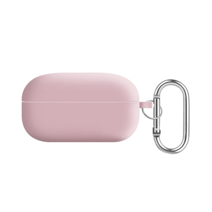 For Samsung Galaxy Buds Live / Buds2 Pro PC Lining Silicone Bluetooth Earphone Protective Case(Sandy Pink) - Samsung Earphone Case by PMC Jewellery | Online Shopping South Africa | PMC Jewellery