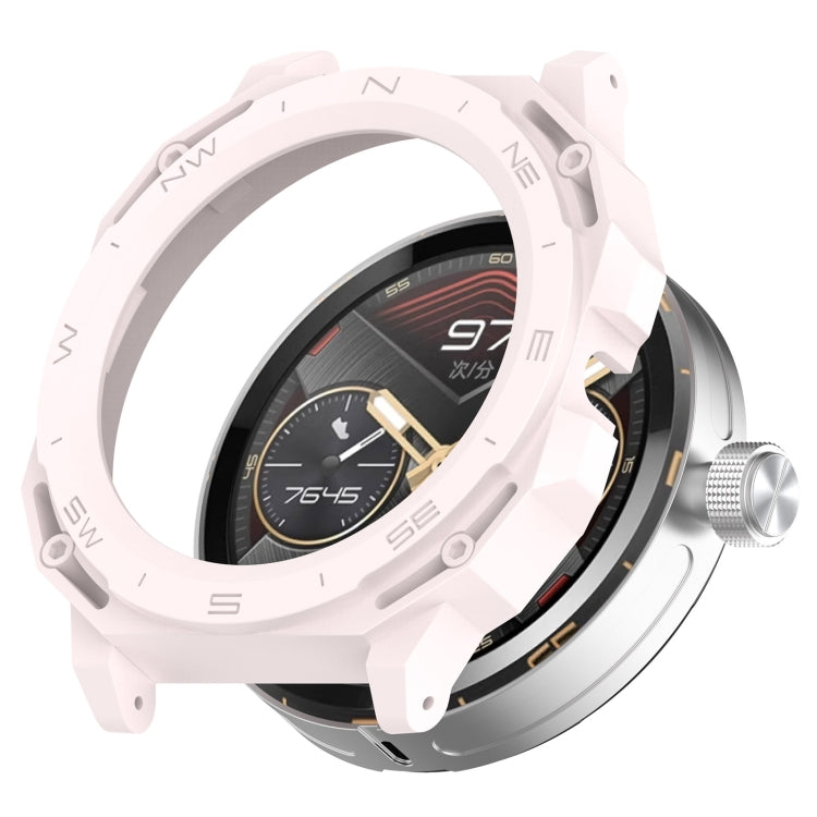 For Huawei Watch GT Cyber Armor Hollow Watch Protective Case(Pink) - Watch Cases by PMC Jewellery | Online Shopping South Africa | PMC Jewellery