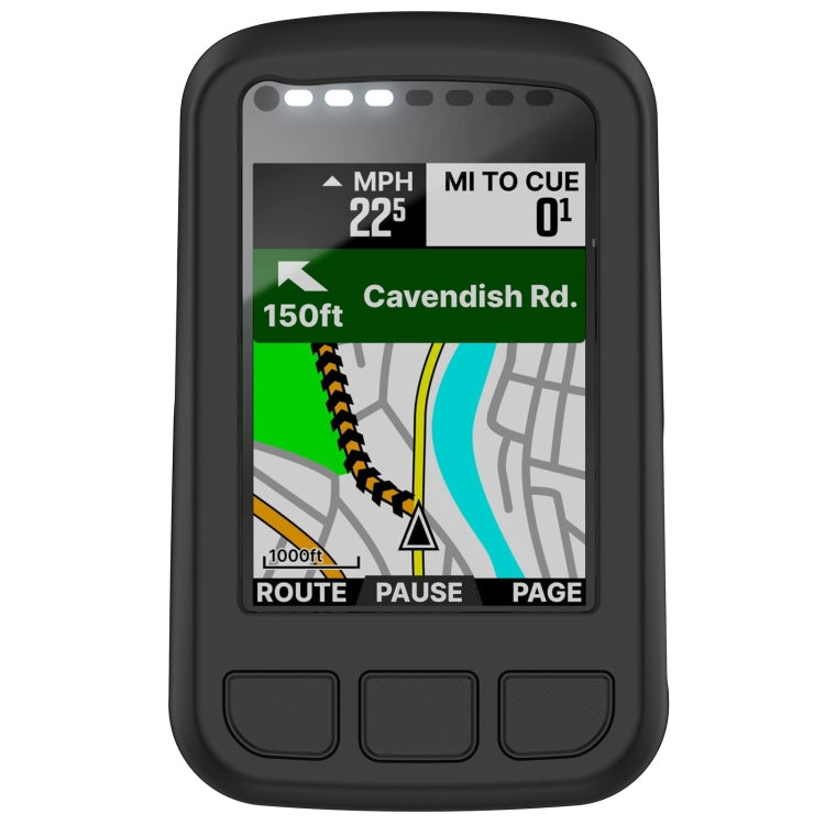 For Wahoo Elemnt Bolt V2 WFCC5 Stopwatch Silicone Protective Case(Black) - Watch Case by PMC TechLife | Online Shopping South Africa | PMC TechLife