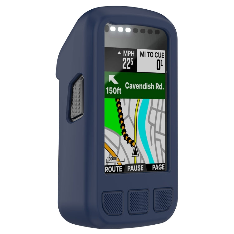 For Wahoo Elemnt Bolt V2 WFCC5 Stopwatch Silicone Protective Case(Midnight Blue) - Watch Case by PMC TechLife | Online Shopping South Africa | PMC TechLife
