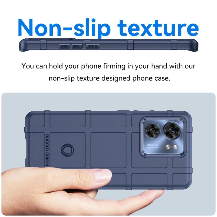 For Motorola Egde 40 Full Coverage Shockproof TPU Phone Case(Blue) - free shipping - PMC TechLife - Order now!