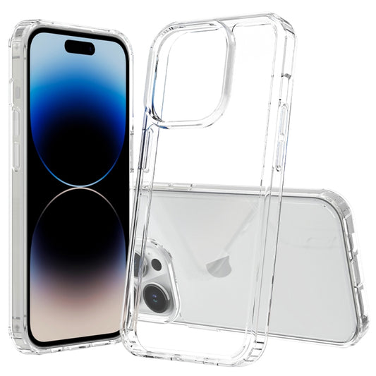 For iPhone 15 Pro Scratchproof Acrylic TPU Phone Case(Transparent) - iPhone 15 Pro Cases by PMC Jewellery | Online Shopping South Africa | PMC Jewellery