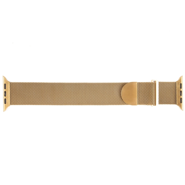 For Apple Watch 6 40mm Milanese Metal Magnetic Watch Band(Gold) - Watch Bands by PMC Jewellery | Online Shopping South Africa | PMC Jewellery