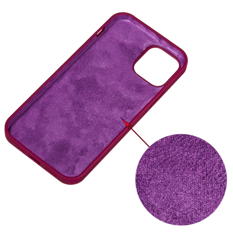 For iPhone 15 Solid Color Silicone Phone Case(Violet) - iPhone 15 Cases by PMC TechLife | Online Shopping South Africa | PMC TechLife