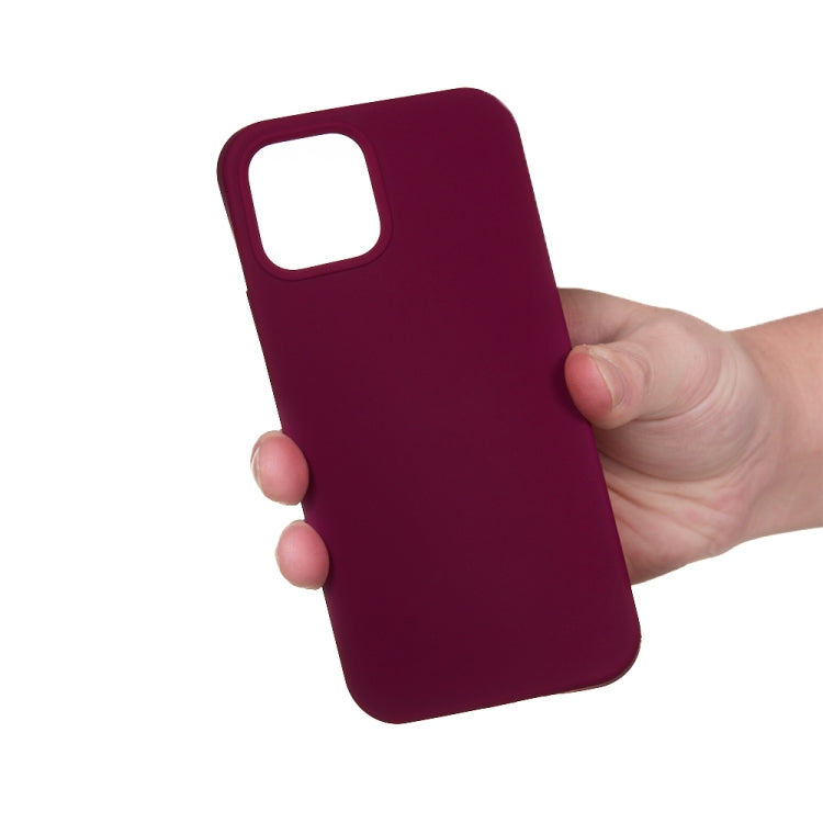 For iPhone 15 Solid Color Silicone Phone Case(Violet) - iPhone 15 Cases by PMC Jewellery | Online Shopping South Africa | PMC Jewellery