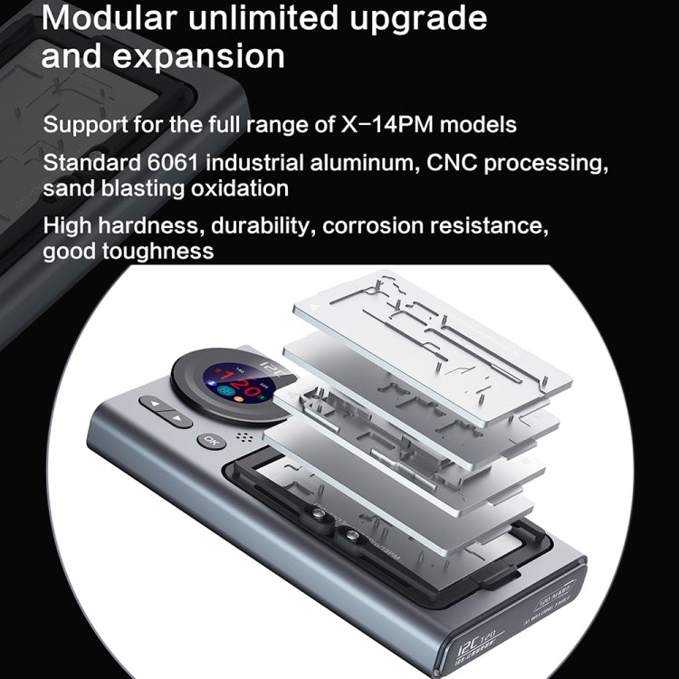 i2C T20 Intelligent Motherboard Middle Layered Heating Platform For iPhone X-13 Series, Plug:US - Repair Platform by PMC Jewellery | Online Shopping South Africa | PMC Jewellery