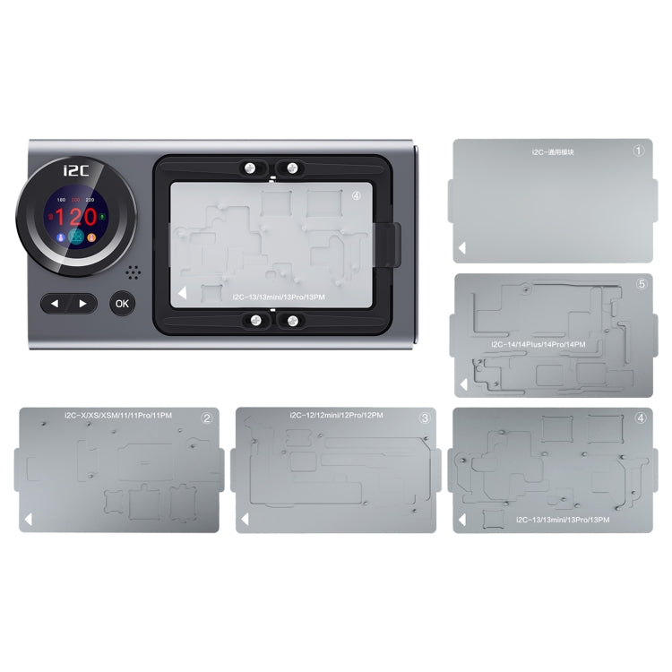 i2C T20 Intelligent Motherboard Middle Layered Heating Platform For iPhone X-14 Series, Plug:US - free shipping - PMC TechLife - Order now!