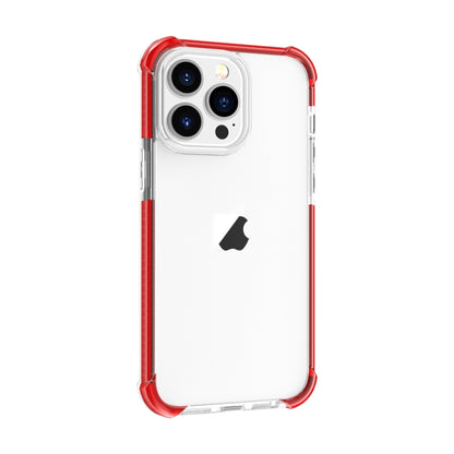 For iPhone 15 Pro Four-corner Shockproof TPU + Acrylic Phone Case(Red) - iPhone 15 Pro Cases by PMC Jewellery | Online Shopping South Africa | PMC Jewellery